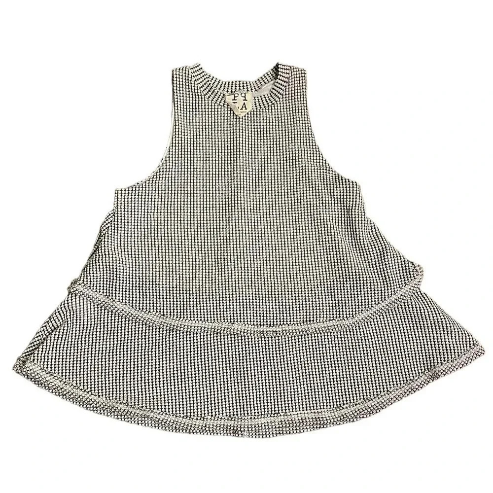 PPLA Black and White Tank Top | Women’s XS